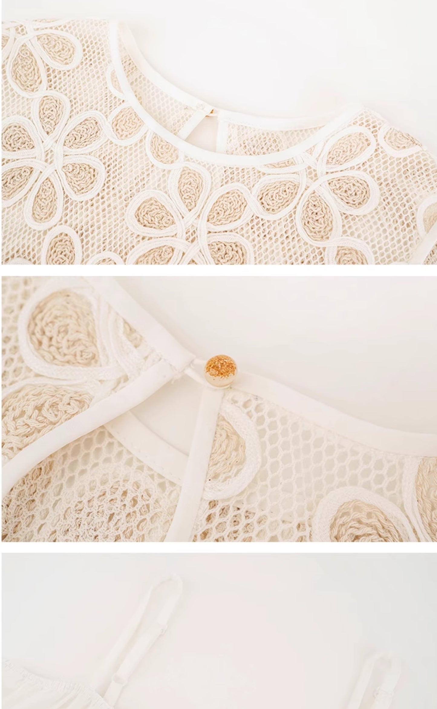 HECO Chinese three-dimensional embroidered dress two-piece dress - SQUIRM.