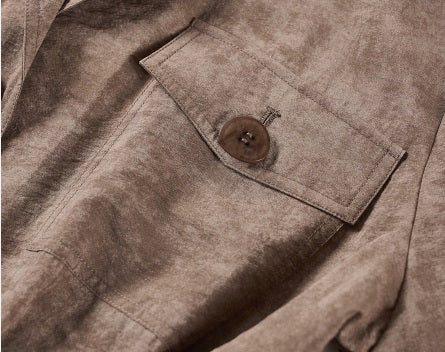 COMME MOI  women's retro high-waisted cargo shorts - LEVI.