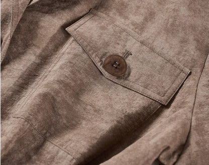 COMME MOI  women's retro high-waisted cargo shorts - LEVI.