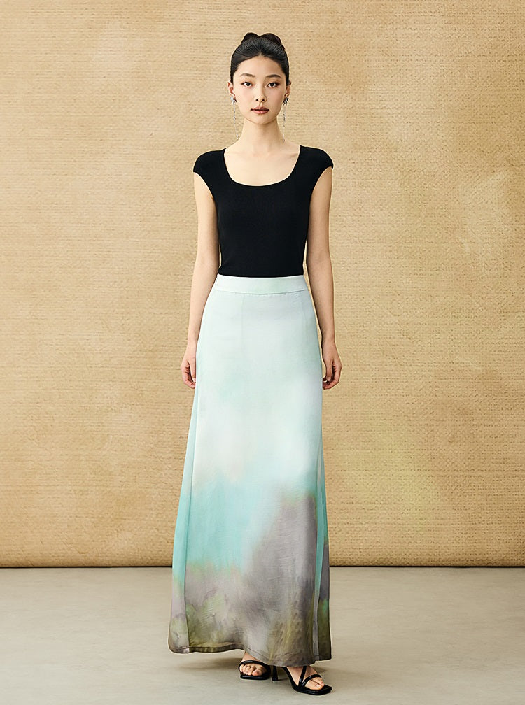 HECO Chinese U-neck Shoulder Top Early Summer Popular Cool Wear - MART.