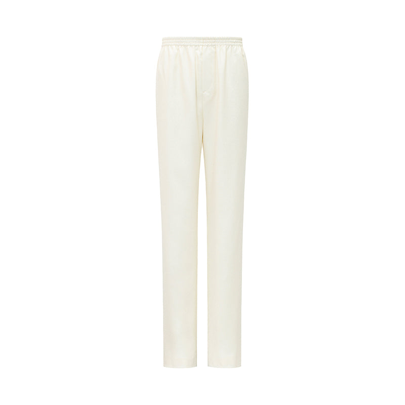 M essential Mackay designer elasticated straight-waistband trousers - stans.
