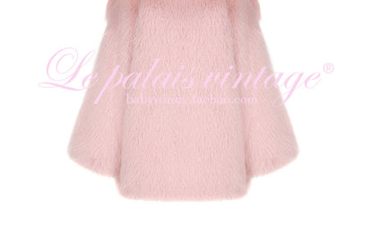 Le Palais Vintage Original Pink Luxury Fox Fur Jacket-KIRIYAMA.