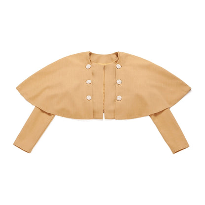 Le Palais multi-wear Fahburn style cape coat + slim skirt set- DANG