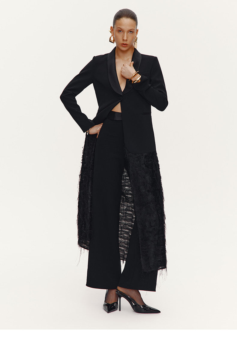 ATELIER MISS LU Fall/Winter Waist Two-Wear Design High-Waist Wide-leg Pants - THEO.