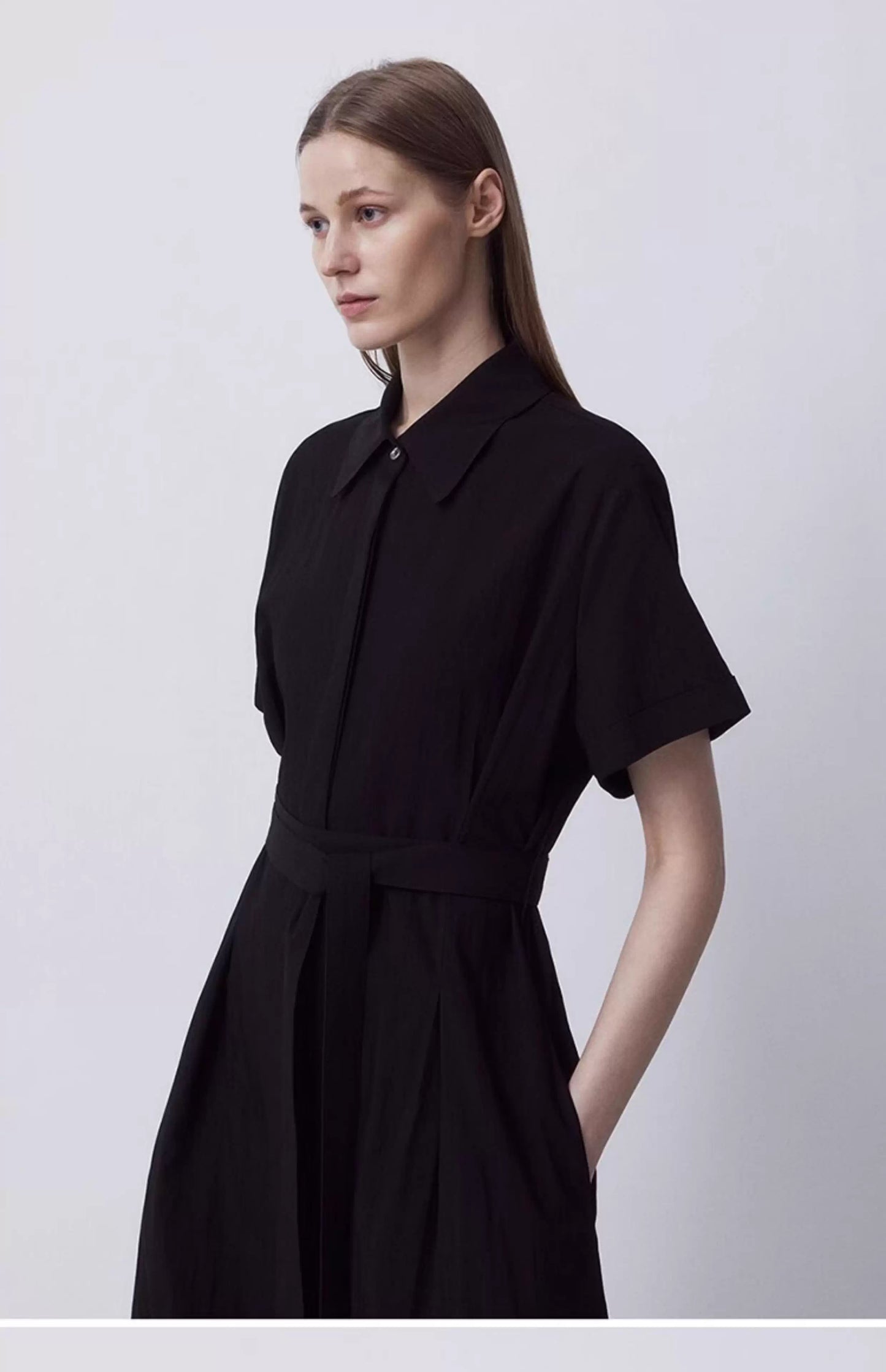 Nothing written shirt dress-JANE.