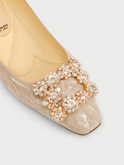 Pjjuu flat ballet wedding Shoes - HOSANNA