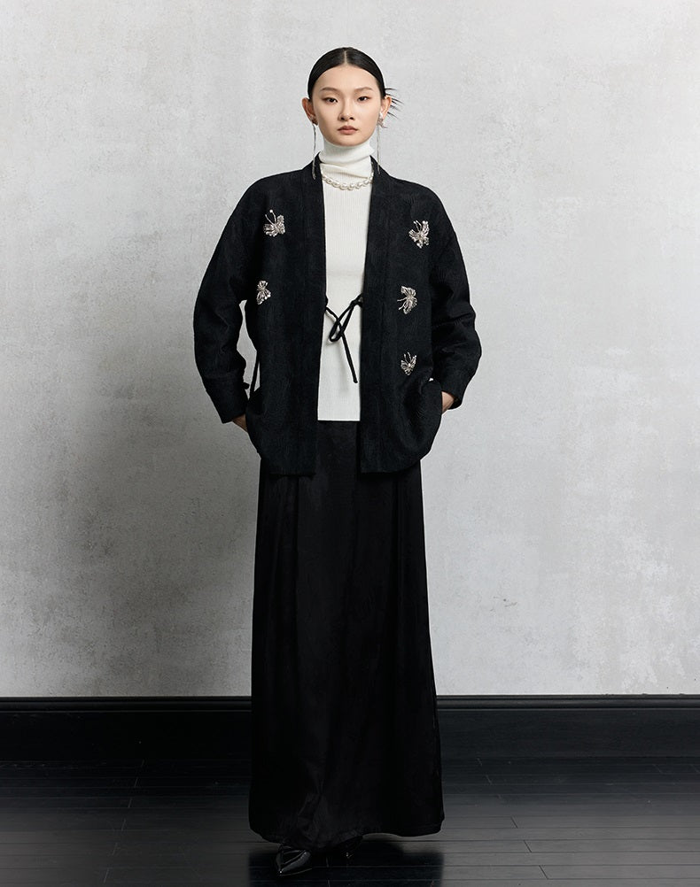 HECO Plain Base Layer Top High Neck black white red apricot Long Sleeve Knit Sweater - nice.