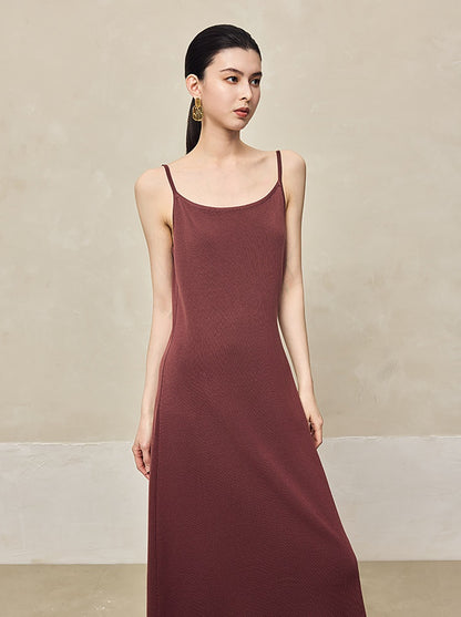 HECO Tencel Knit Soft Slip Dress - ADONIA.