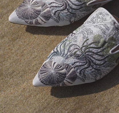 B-FEI flat semi-support women's shoes-CARTI.