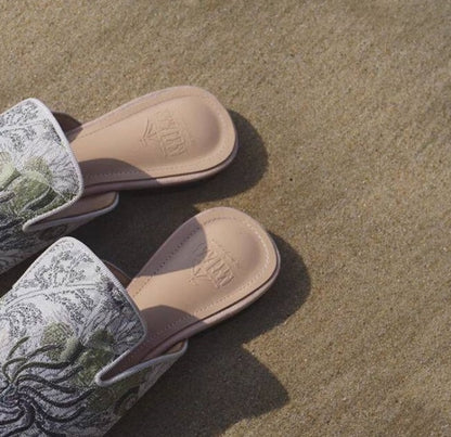 B-FEI flat semi-support women's shoes-CARTI.