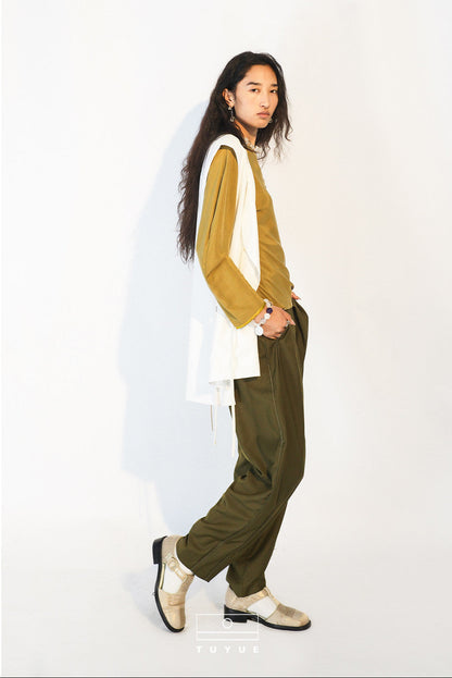 TUYUE Ancient Tailoring Slim Autumn and Winter Top - JALYN.
