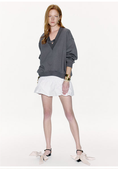 ATELIER MISS LU skirt bud design cropped culottes - MARA.