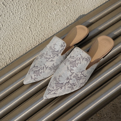B-FEI sequin French pointed toe women's mules-TAKA.
