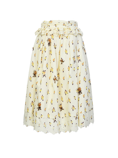 FAME commuter wave floral skirt - MASON
