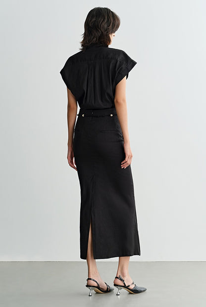 COMME MOI summer delicate fashion shell beaded waist rope - GEORGE.