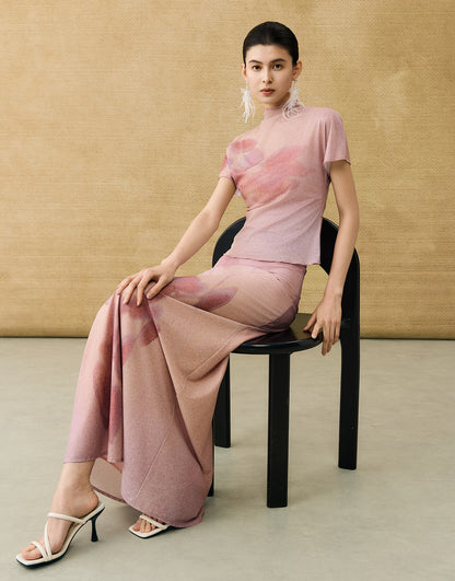 HECO Chinese Gradient Smudge T-Shirt - INIT.