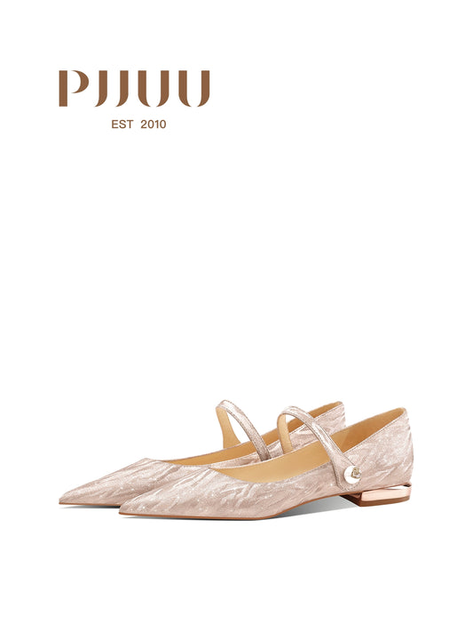 PJJUU Xiuhe dual-purpose low pointed flat shoes - SLIGHT.