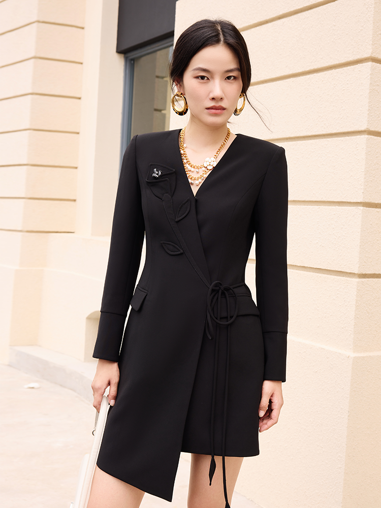 YES BY YESIR calla lily Monroe suit dress- CHEEK.