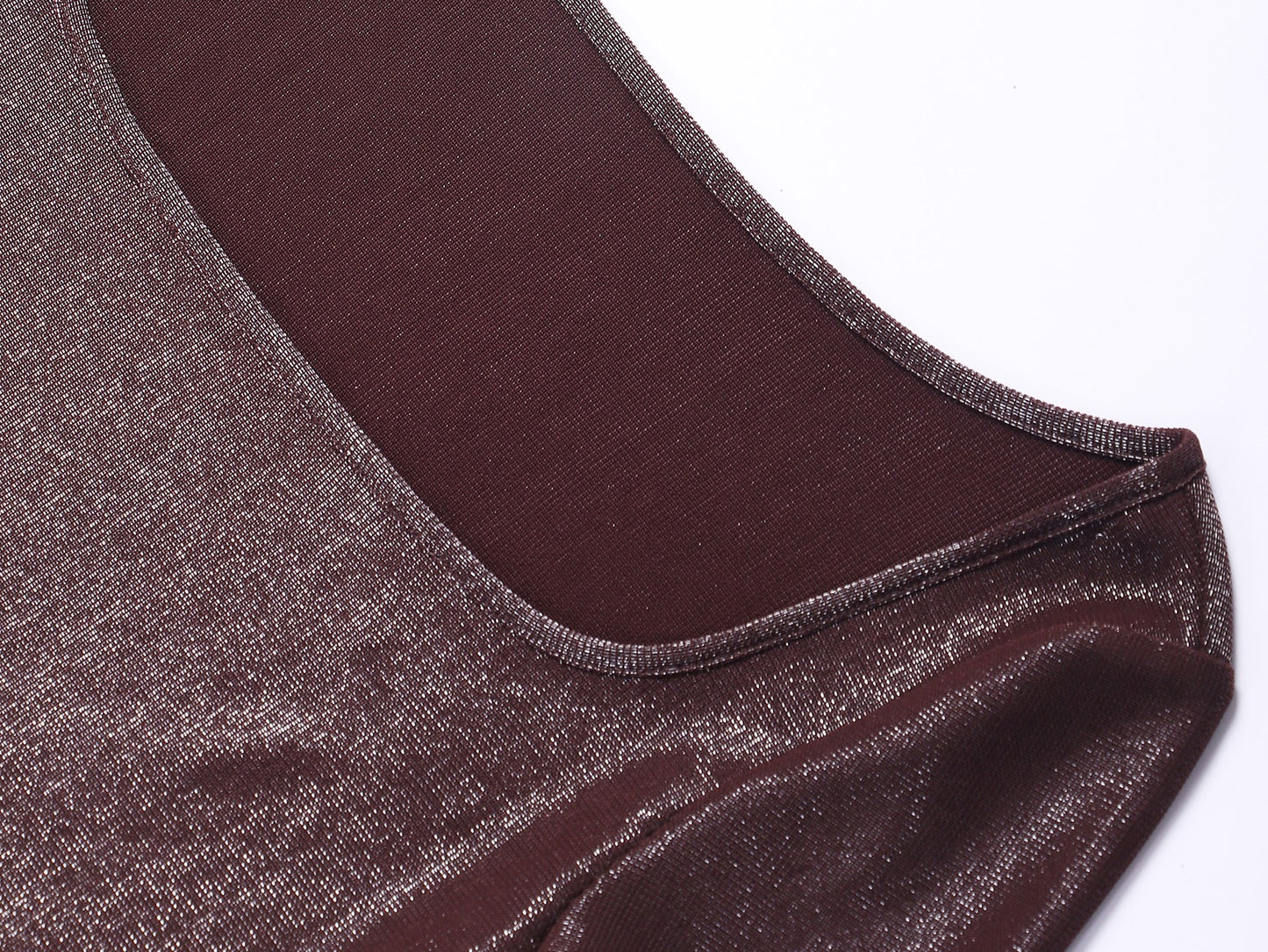 WANGXO Satin Reverie U-Neck Top & Slip Sundress Set - LUMEN.