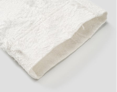 COMME MOI Lv Yan designer spring unique jacquard luxury A-type mid-sleeved trench coat - ARIA.