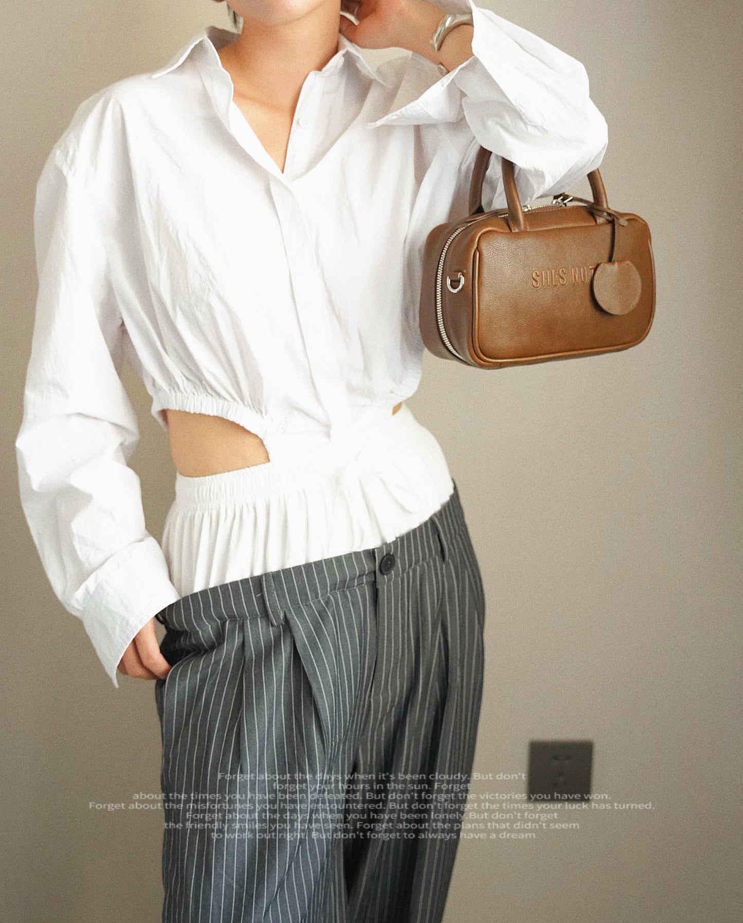 IUBALLET Vegetable-Tanned Leather Vintage Handbag - EARTH.