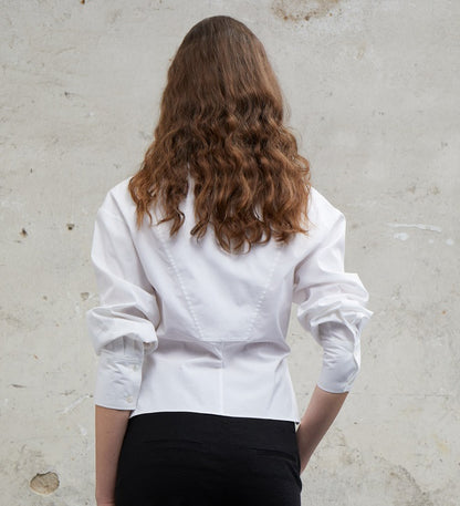 COMME MOI  women's smart waist chic silhouette top - GRACE.