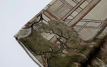 ZHUCHONGYUN landscape print loose straight shirt top-APATEU.