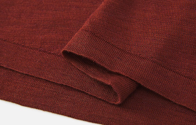 ZHUCHONGYUN one-line collar loose irregular thin top-USHER.