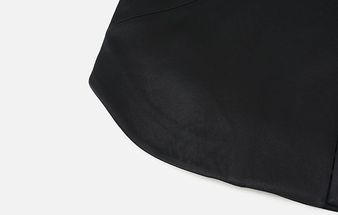 ZHUCHONGYUN  stand-up collar placket sleeveless straight vest-BIEBER.