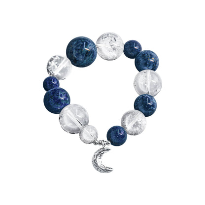 TUYUE natural hidden crystal lapis lazuli crystal bracelet - DARWIN.