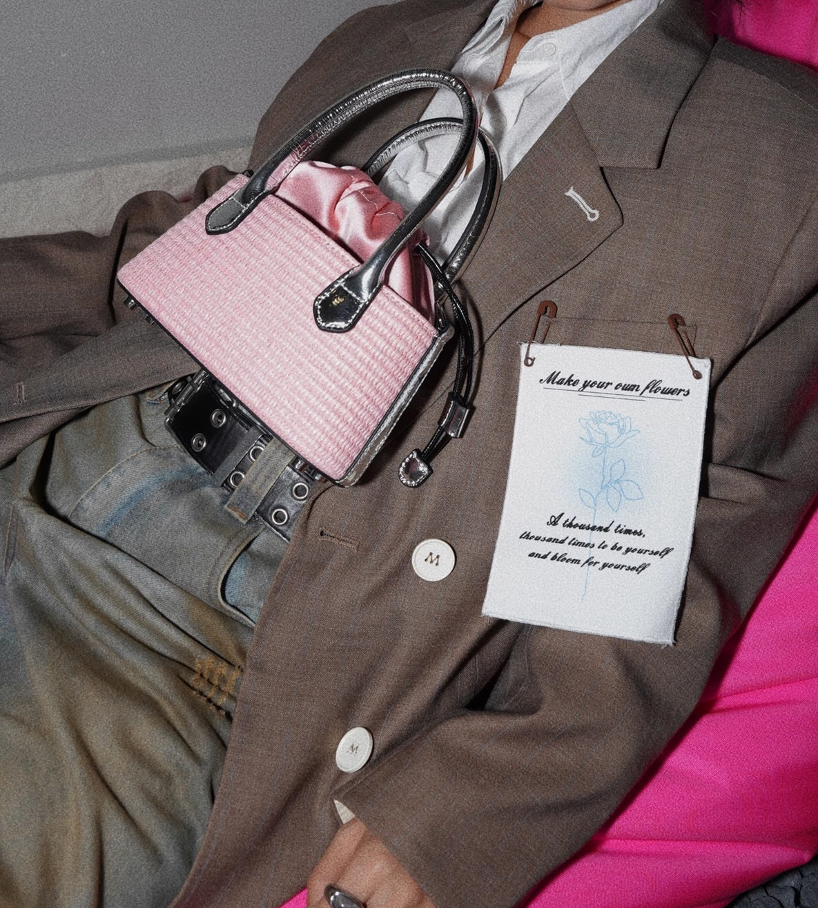 IUBALLET Elegant Woven Little Hand Bag  - PHENOM.