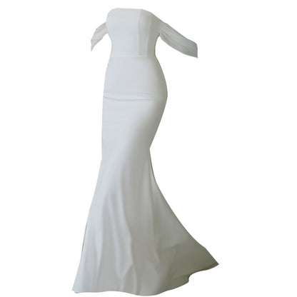 GOUDIN bridal high-end light luxury French evening dress -OZO.