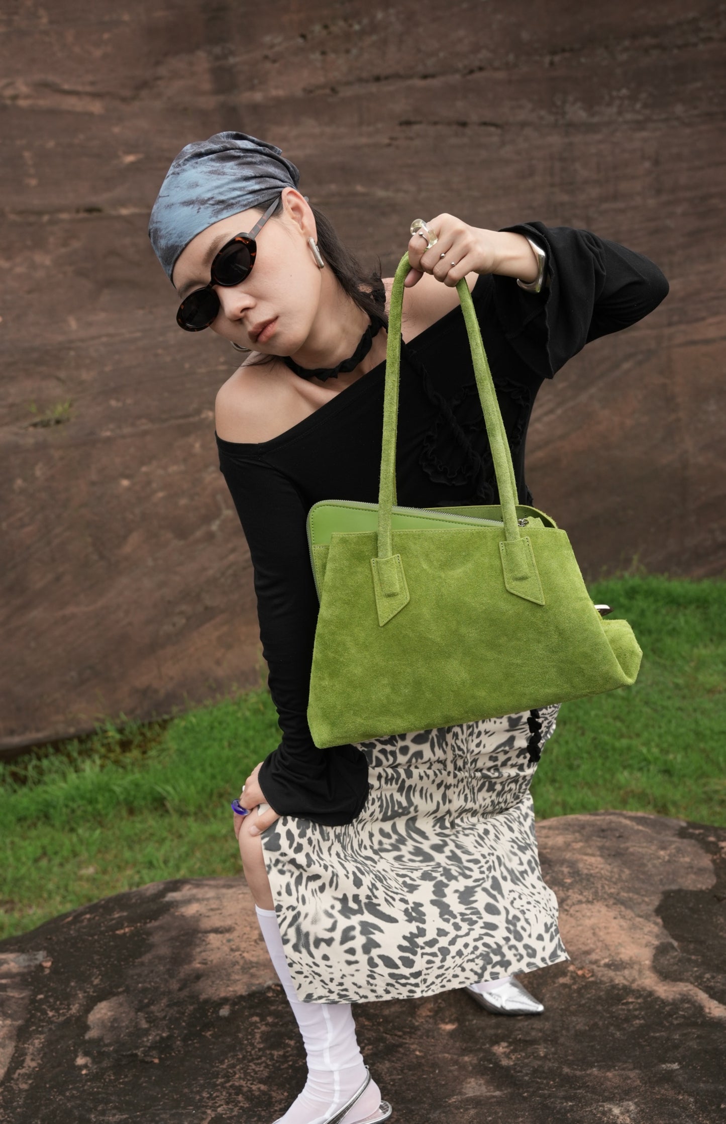 IUBALLET Free Growth: New large-capacity tote leather shoulder bag - MUSIC.