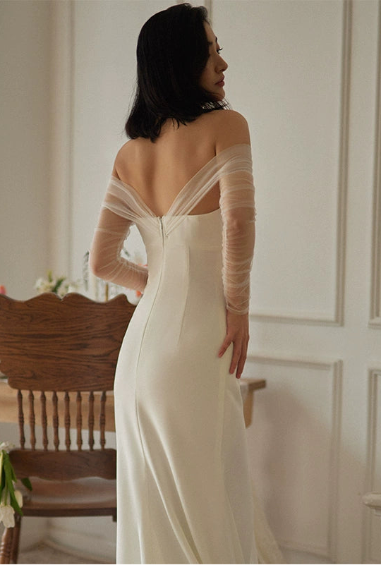 GOUDIN long-sleeved gown clothing-REMI.