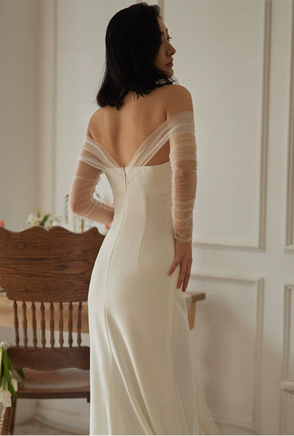 GOUDIN long-sleeved gown clothing-REMI.