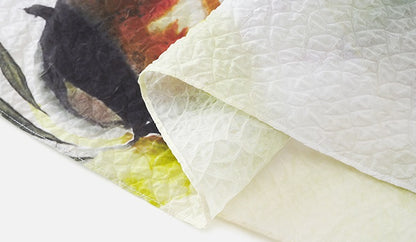 ZHUCHONGYU floral A-line airy printed skirt and top outfit set-ANZU.