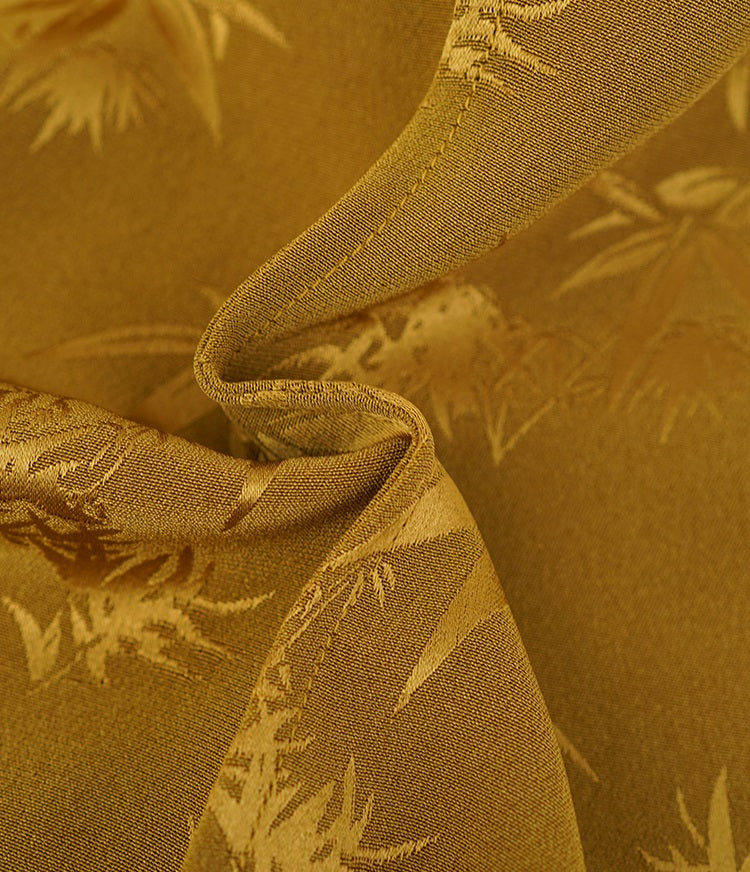 HECO Chinese Acetate Fugui Buckle Short Sleeve T-Shirt - CLOVE.