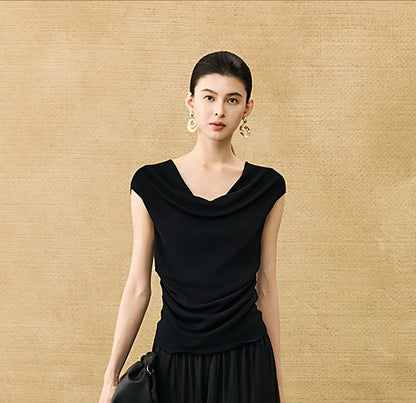 HECO Chinese style simple large elegant and flowing skirt - ELITE.