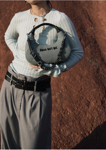 IUBALLET Chic Half-Moon Armpit Bag - COOPER.