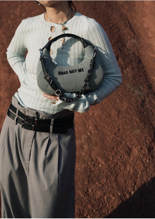 IUBALLET Chic Half-Moon Armpit Bag - COOPER.