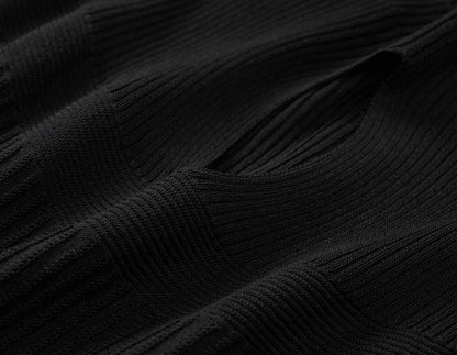 COMME MOI women's hollow slim knitted vest - ZOEY.