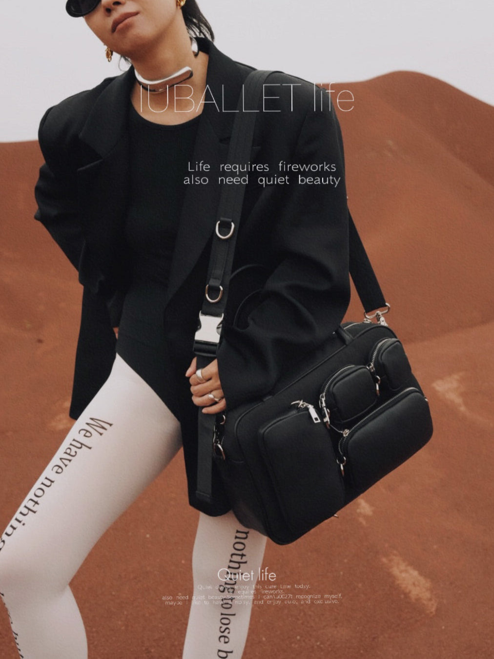 IUBALLET Leather Large Commuter Bag - ETERNAL.