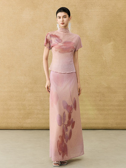 HECO Chinese Gradient Smudge T-Shirt - INIT.