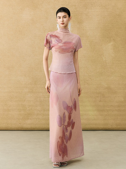 HECO Chinese Gradient Smudge T-Shirt - INIT.