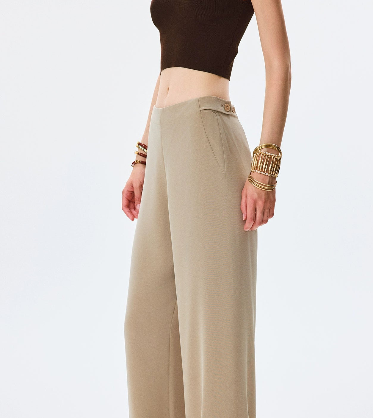 ANNASPEAK  light and cool jacket trousers high-end set-MAC.