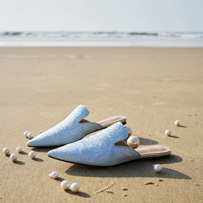 B-FEI  elegant French pointed sandals mules-CLAIRE.