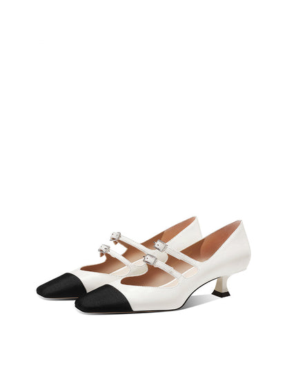 Pjjuu French Mary Jane Small Cat Small Fragrance Shoes - GUARD