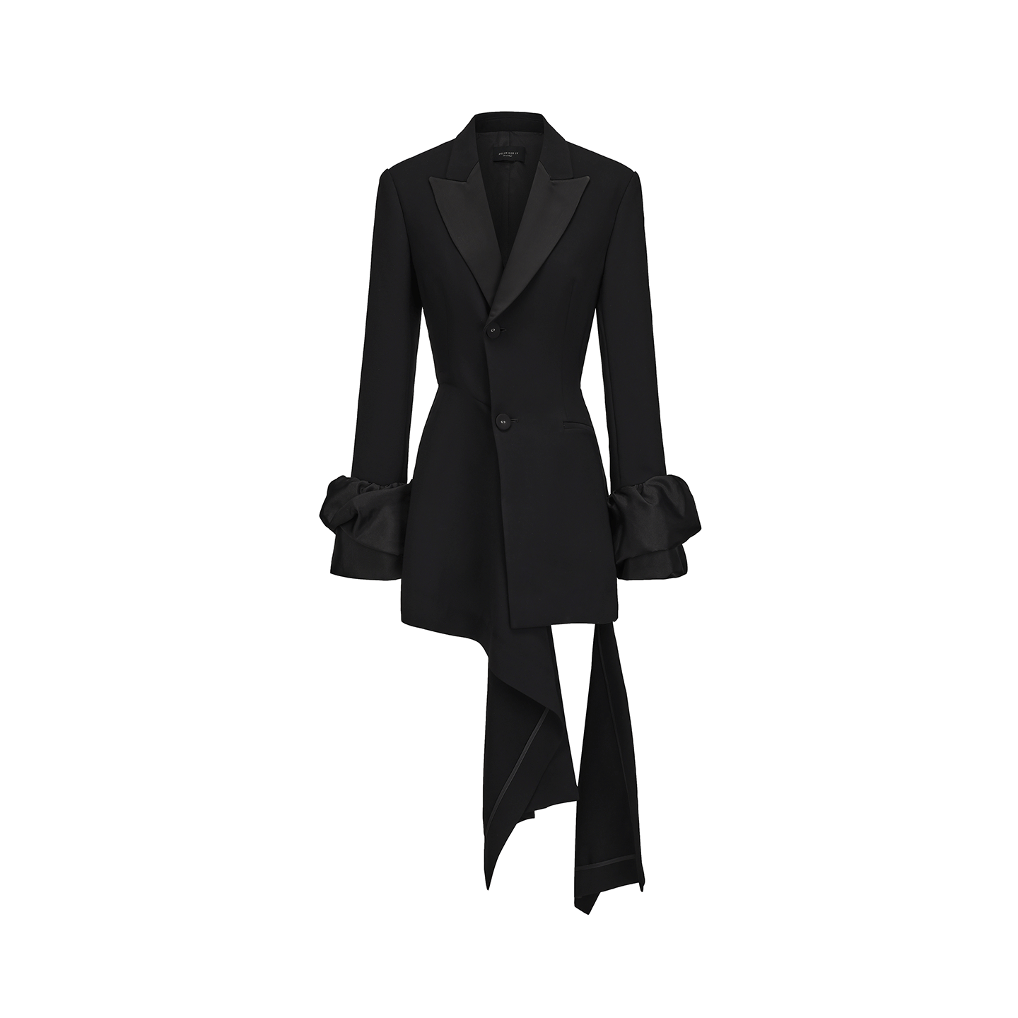 ATELIER MISS LU   Fall/Winter Stitched Bud Sleeve Dress Jacket - BREAK