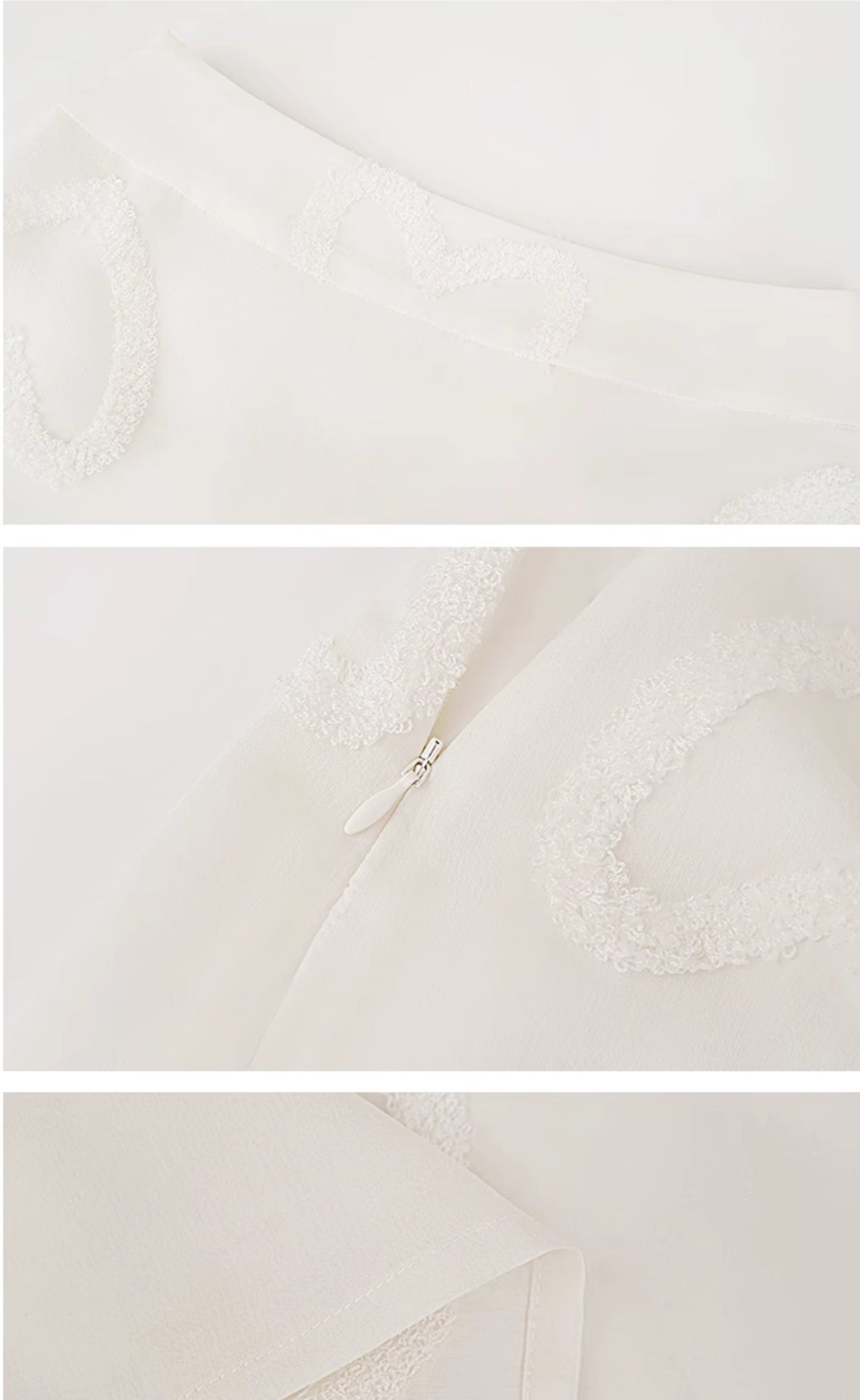 HECO Chinese high-end summer temperament love embroidered skirt - PHYSIC.