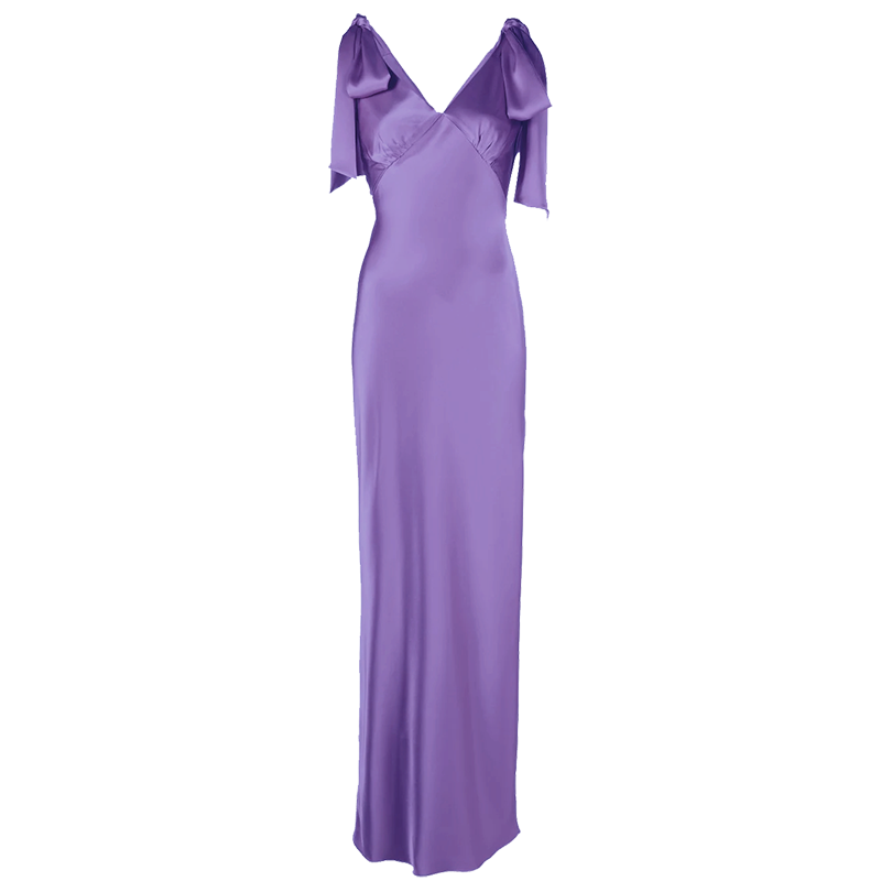 GOUDIN women's noble purple performance dress-KASIA.